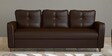 Jerry 3 Seater Sofa in Choco Brown Colour