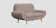 Jessy Fabric 2 Seater Sofa in Almond Beige Colour