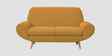 Jessy Fabric 2 Seater Sofa in Corn Yellow Colour