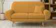 Jessy Fabric 2 Seater Sofa in Corn Yellow Colour