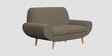 Jessy Fabric 2 Seater Sofa in Hazel Beige Colour