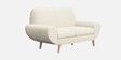 Jessy Fabric 2 Seater Sofa in Hazel Beige Colour