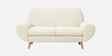Jessy Fabric 2 Seater Sofa In Ivory Cream Color
