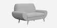 Jessy Fabric 2 Seater Sofa In Lit Grey Color