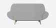 Jessy Fabric 2 Seater Sofa In Lit Grey Color