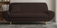 Jessy Fabric 3 Seater Sofa in Caramel Brown Colour