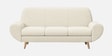 Jessy Fabric 3 Seater Sofa in Hazel Beige Colour