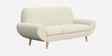 Jessy Fabric 3 Seater Sofa In Ivory Cream Color