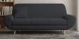 Jessy Fabric 3 Seater Sofa in Stone Grey Colour