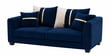Jester 3+2 Velvet Suede Fabric Seater Sofa Set In Blue Colour Jester 3+2 Velvet Suede Fabric Seater Sofa Set In Blue Colour