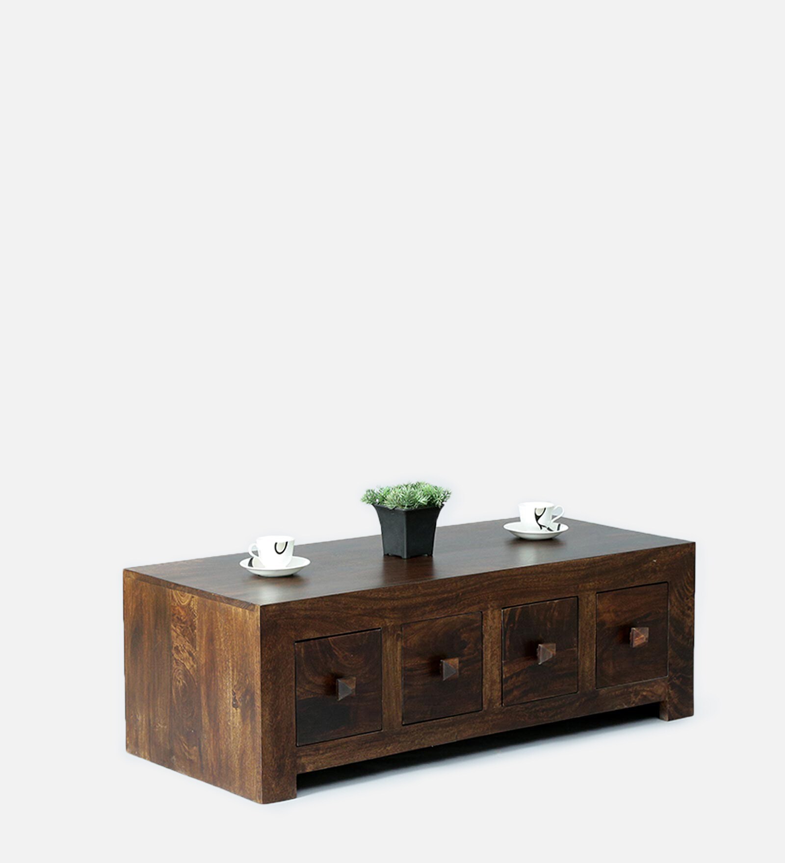 Jelks Solid Wood Coffee Table In Provincial Teak Finish