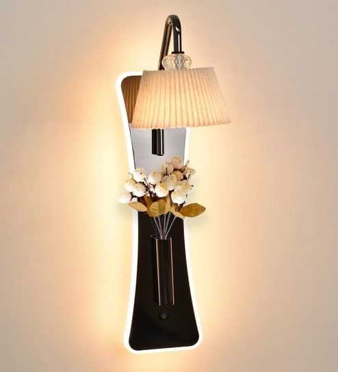 Jenxy Modern Wall Light | Premium Metal Body with Elegant Design | Natural White Single Color LED | Stylish Wall Sconce for Bedroom, Living Room & Hallway | 1 Year Warranty