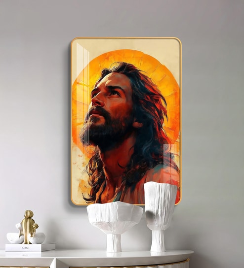 Jesus Christ MDF Wood Acrylic Wall Art