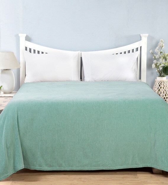 Buy Jessica 100 Cotton 120 TC Queen Size Bed Cover By Maspar Online