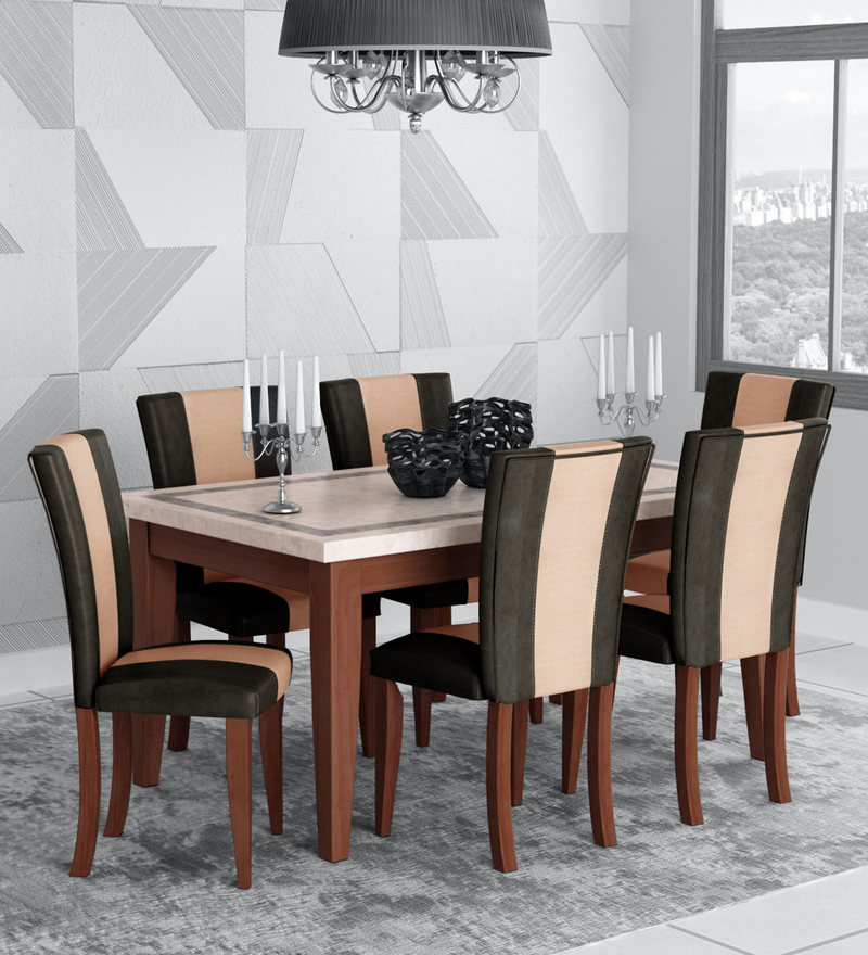 pepperfry 6 seater dining table