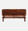 Malmo Sheesham Wood King Size Platform Bed  In Honey Oak Finish