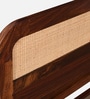 Malmo Sheesham Wood King Size Platform Bed  In Provential Teak Finish