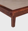 Malmo Sheesham Wood King Size Platform Bed  In Provential Teak Finish