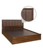 Jefferson King Size Bed with Box Storage in Mindy Oak Colour