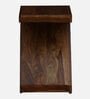 Jelks Sheesham Wood End Table in Scratch Resistant Provincial Teak Finish