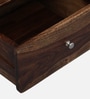 Jelks Solid Wood Bedside Table in Scratch Resistant Provincial Teak Finish