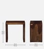 Jelks Solid Wood Nest Of Tables In Scratch Resistant Provincial Teak Finish