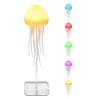 Jellyfish LED USB Rechargeable Touch Sensor & Voice Control with Remote Control & RGB Gradient Night Plug-in Lamp