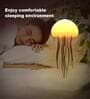 Jellyfish LED USB Rechargeable Touch Sensor & Voice Control with Remote Control & RGB Gradient Night Plug-in Lamp