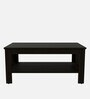 Jember Sheesham Wood Coffee Table In American Walnut Colour