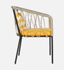 Jenko Metal Outdoor Bar Chair In Yelow Colour Jenko Metal Outdoor Bar Chair In Yelow Colour