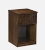 Jenna Nightstand in Brown Colour