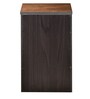 Jenna Nightstand in Brown Colour