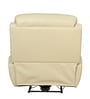 4 Square Leatherette Motorized 1 Seater Recliner In Beige Colour