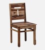 Petersburg Sheesham Wood 6 Seater Dining Set In Rustic Finish