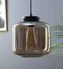 Brescia Jerua Grey Glass Hanging Light