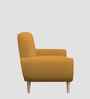 Jessy Fabric 1 Seater Sofa in Corn Yellow Colour