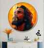Jesus Christ Blessing Acrylic Round Wall Art