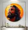 Jesus Christ Blessing Acrylic Round Wall Art