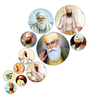 Set of 11 Shadguru Nanak Wall Arts