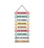 Motivational Quotes Printed Mdf Wooden Wall Hanging