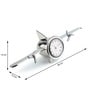 Jettison Table Clock In Silver