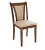 Jewel 4 Seater Dining Set in Walnut Finish with Bench