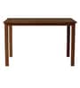 Jewel 4 Seater Dining Set in Walnut Finish with Bench
