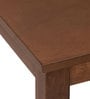 Jewel 4 Seater Dining Set in Walnut Finish with Bench