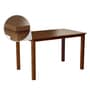 Jewel 4 Seater Dining Set in Walnut Finish with Bench