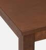 Jewel 4 Seater Dining Set in Walnut Finish