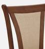 Jewel 4 Seater Dining Set in Walnut Finish