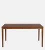 Jewel 6 Seater Dining Set in Walnut Finish with Bench