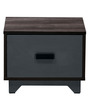 Jewel Bedside Table in Smoke Ash Finish