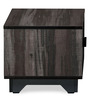 Jewel Bedside Table in Smoke Ash Finish